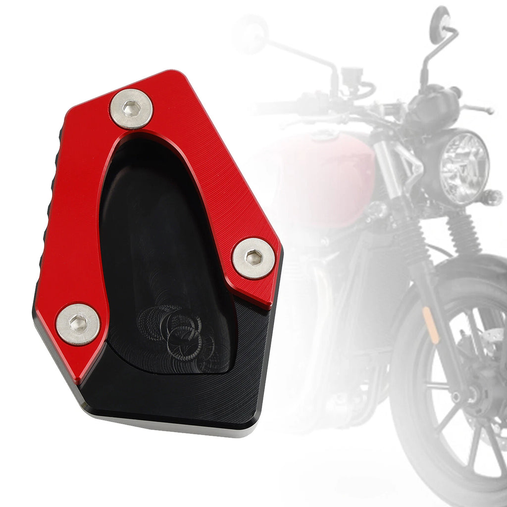 Kickstand Enlarger Plate Pad for Triumph Speed Twin 900 (2022–2023) & Street Cup 900 (2017–2018)
