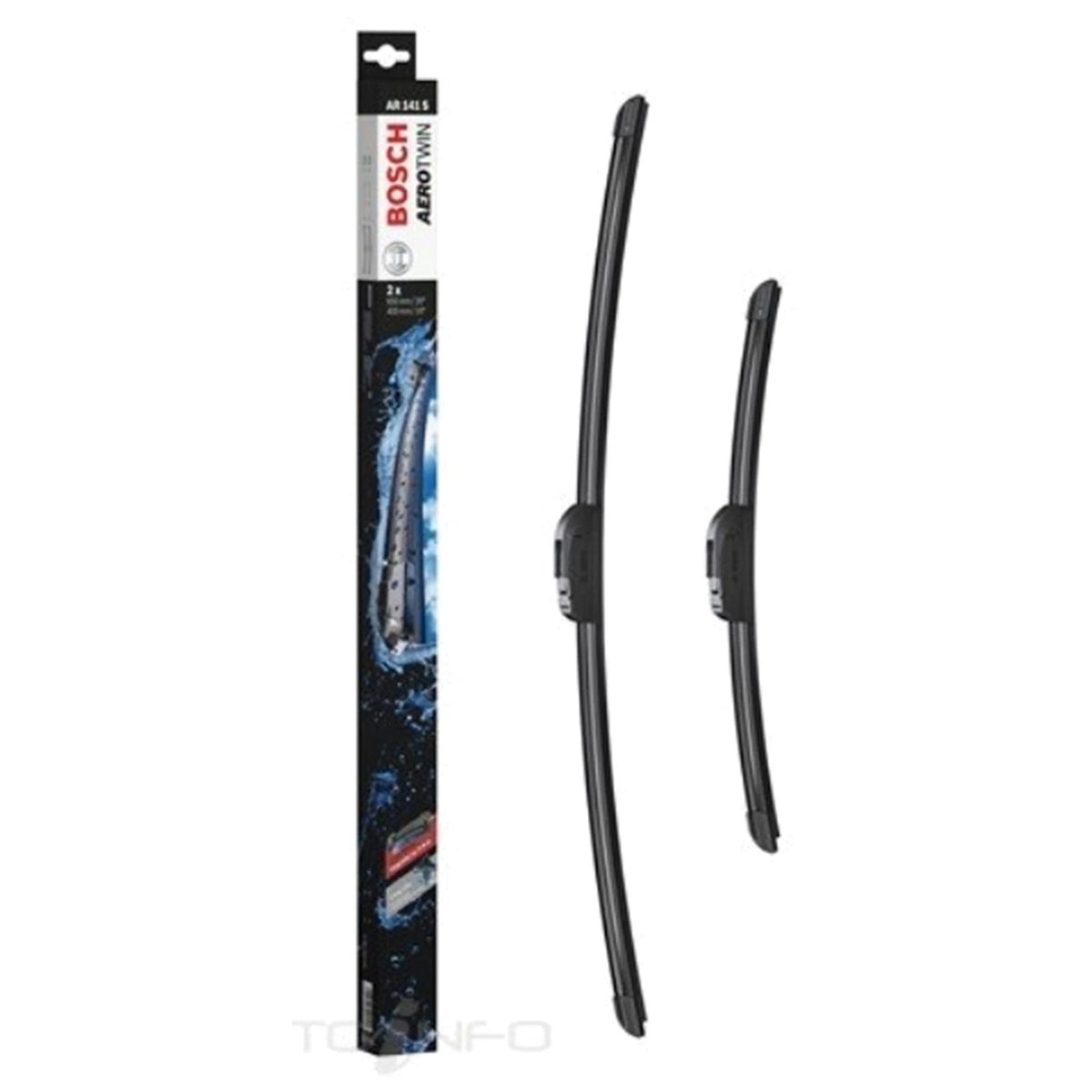 Set of 2 Bosch Wiper Blades for Nissan Elgrand E50 E51 (2000–2010)