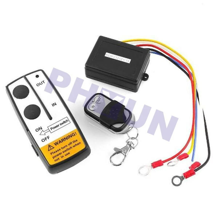 Wireless Remote Control Kit for Truck Jeep Car ATV UTV Boat (12V)