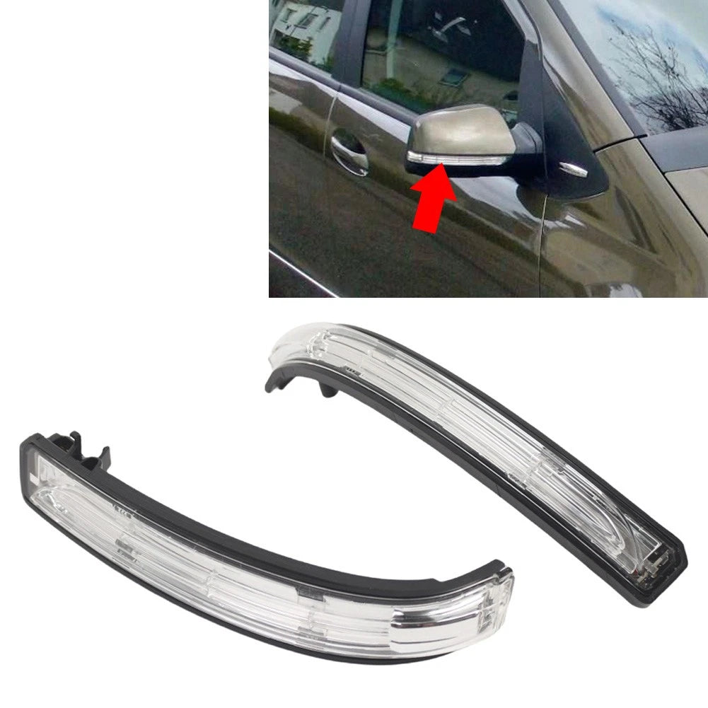 Pair Wing Mirror Indicator Light for Mercedes Benz A Class W169 (2008–2012)