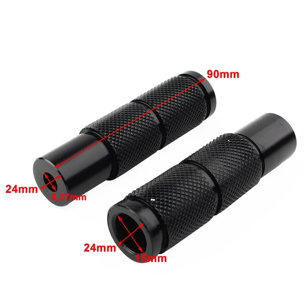 CNC Motorcycle Foot Pegs Rear Set for Universal Bikes