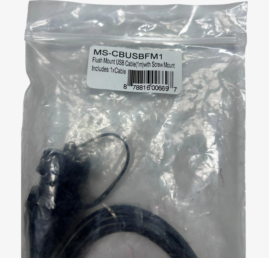 Flush Mount USB Connect with Waterproof Cap for Fusion MS-CBUSBFM1