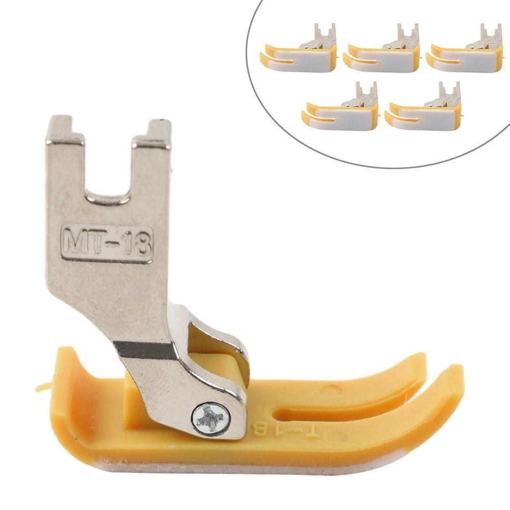 Set of 5 MT-18 Extra Thin Precise Presser Feet for Industrial Sewing Machine