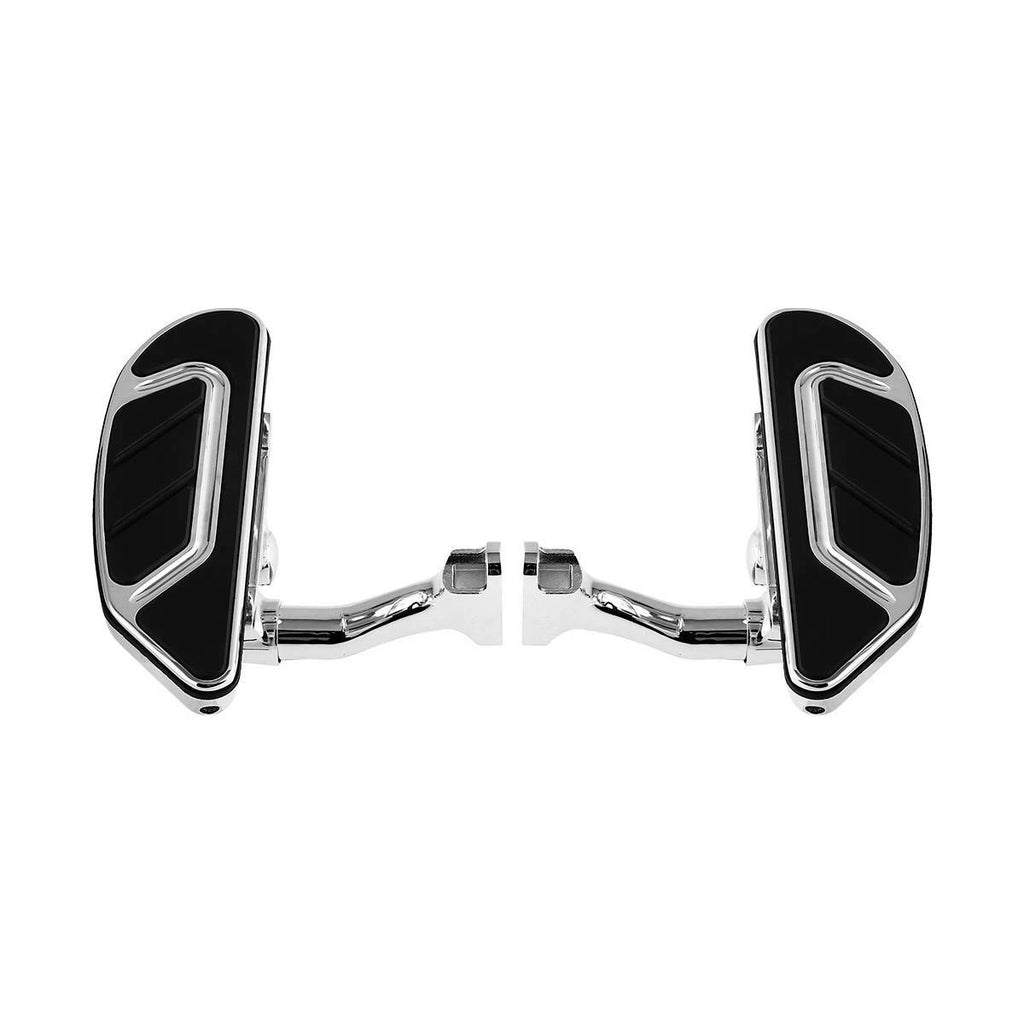 Chrome Rear Passenger Floorboard Kit for Harley Touring (1993–2025)