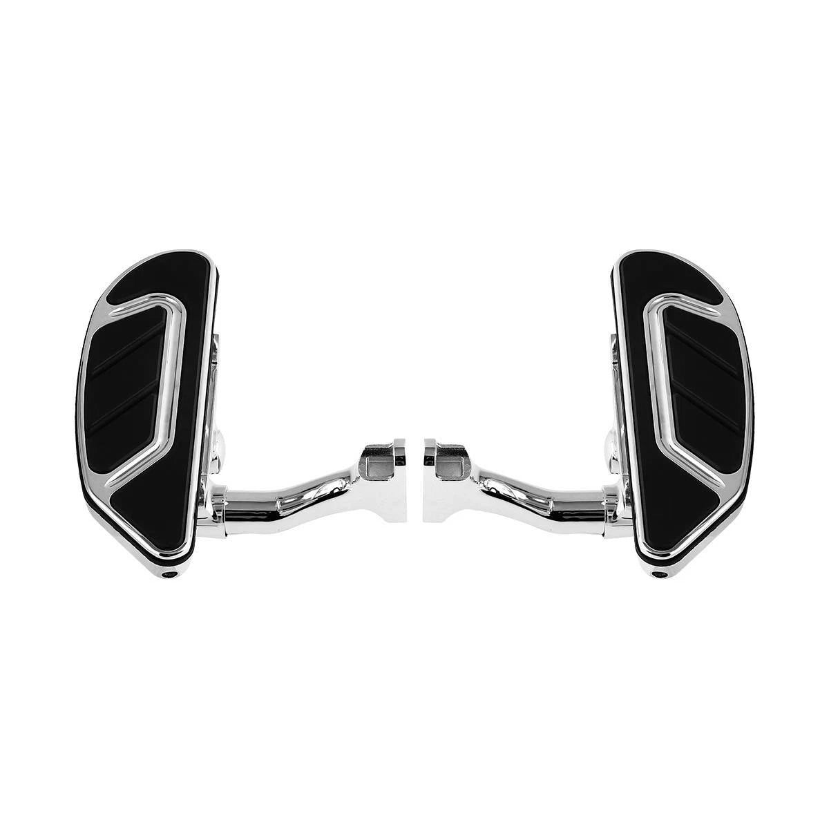 Chrome Rear Passenger Floorboard Kit for Harley Touring (1993–2025)