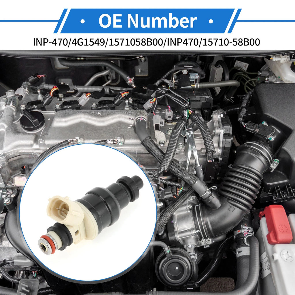 Fuel Injector Replacement for Suzuki Sidekick (1992–1998) 1 Pc Black