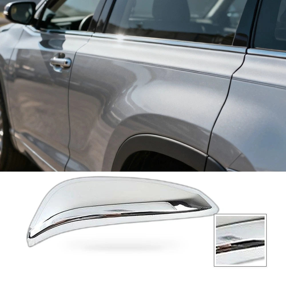 Mirror Cover for Toyota Highlander (2014–2019) Right Passenger Bright