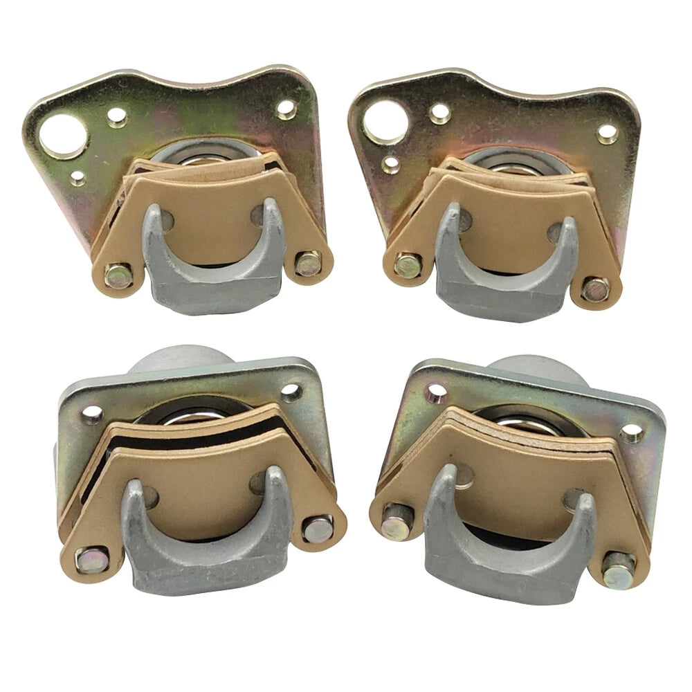 Front & Rear Brake Calipers w/Pads for Polaris Ranger 500 700 XP (2005–2021)