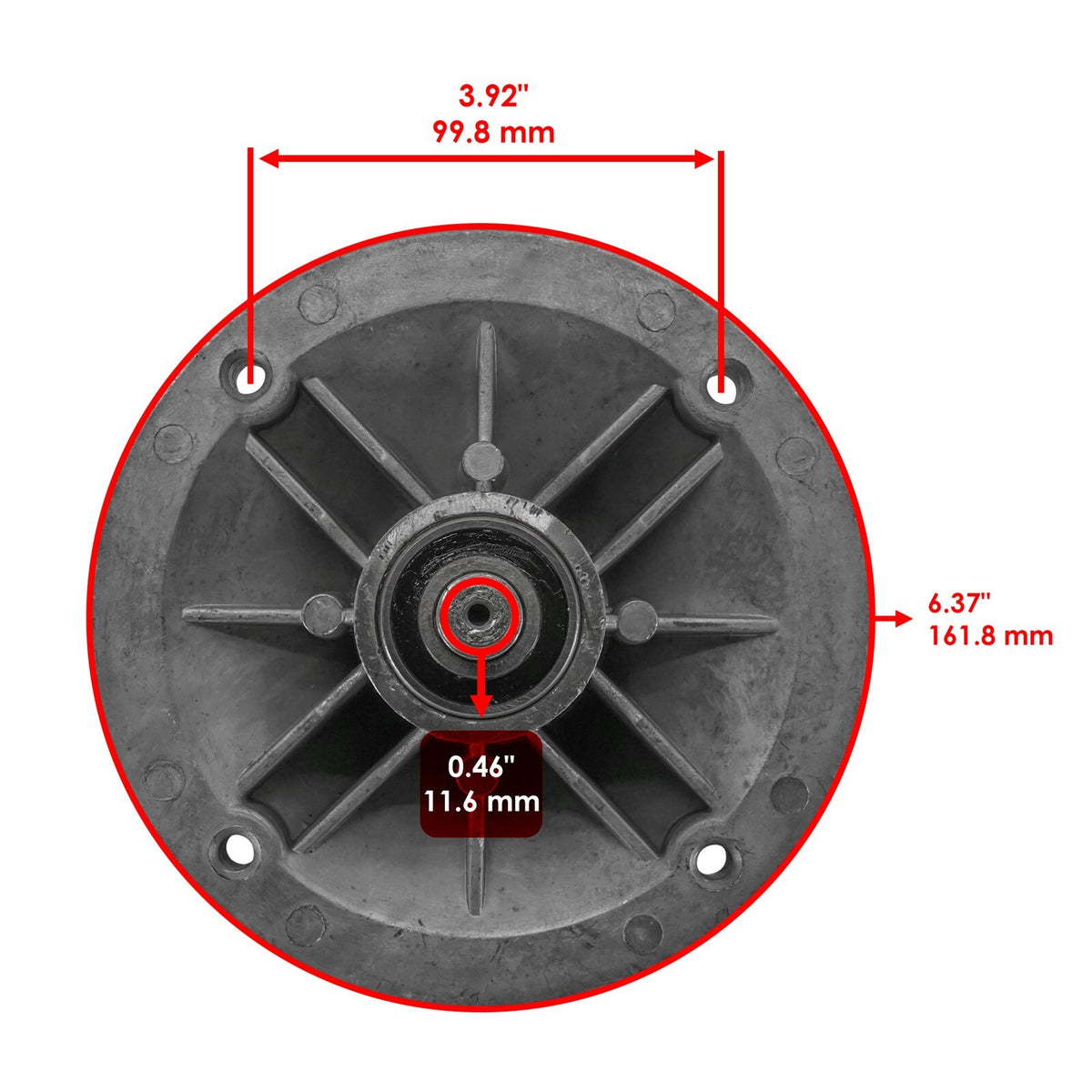 Spindle Housing Replacement for Toro Lawn Boy LT10 LT12.5 LT13 (1970–1970)