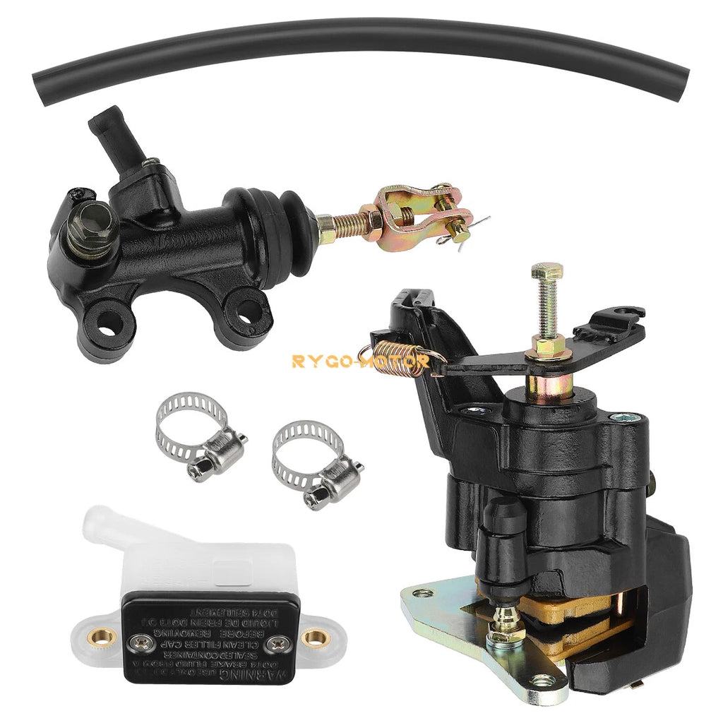 Rear Brake Caliper & Brake Master Cylinder Assy for Honda ATC200X (1983–1985)