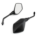10mm Black Rear View Side Mirrors for Honda Suzuki Kawasaki