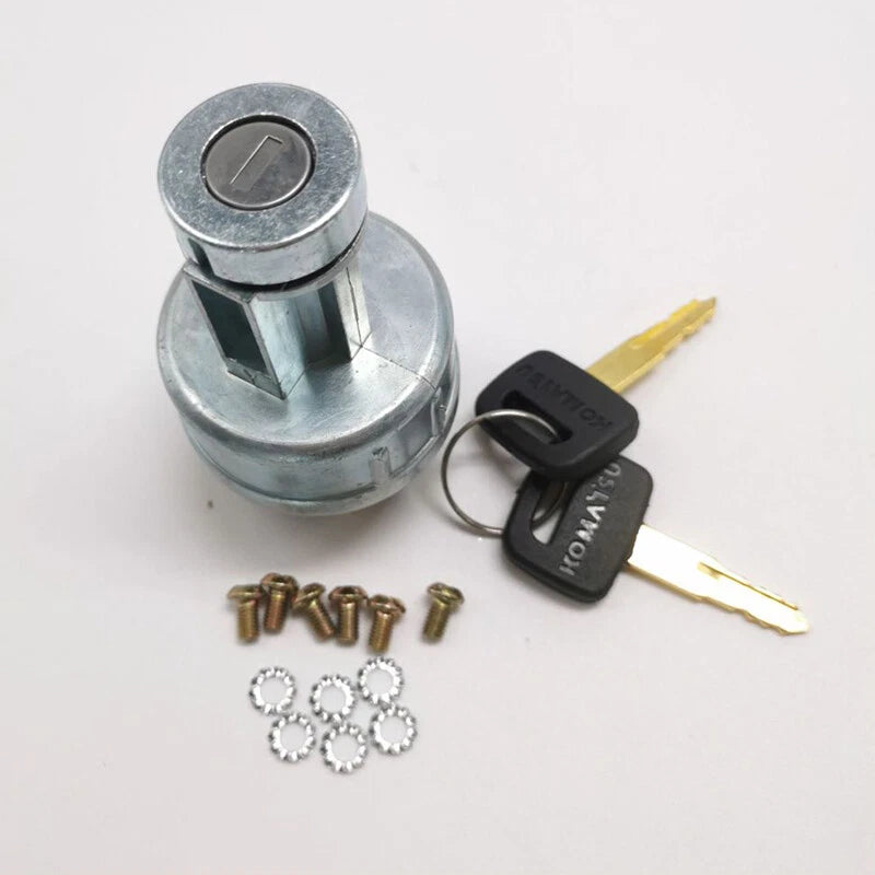 Key Ignition Switch for Komatsu PC100-6 PC120-6 PC200-7 (1990–2005)