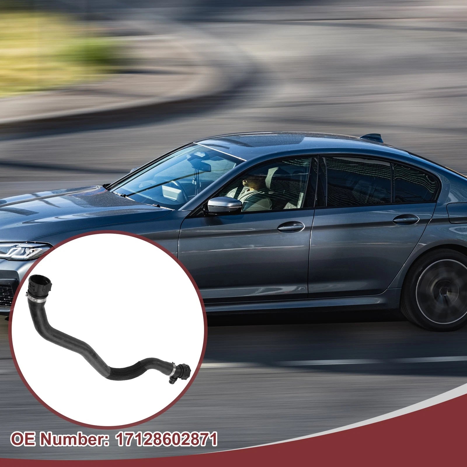 Radiator Coolant Hose Replacement for BMW 740i xDrive 3.0L (2017–2019)