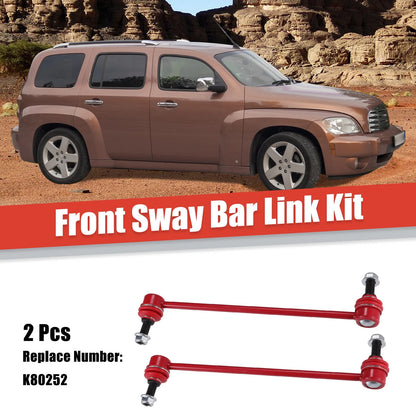 2X Front Stabilizer Sway Bar End Links for Chevy Cobalt, Pontiac (No.K80252)