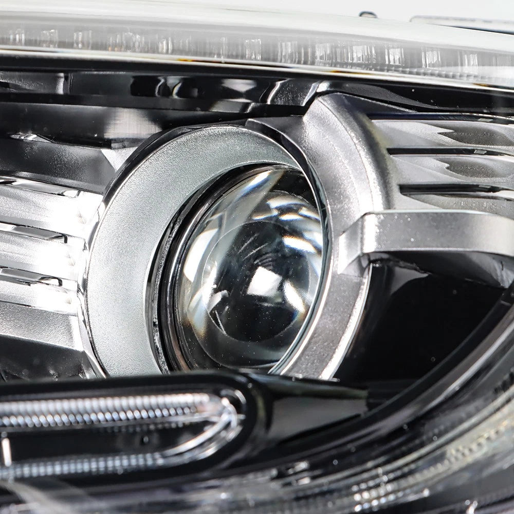 Headlight Headlamp for Honda CR-V (2017–2022) Left Side Halogen Black