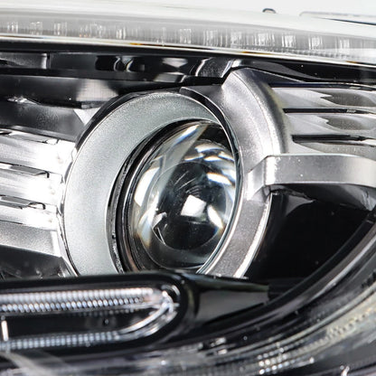 Headlight Headlamp for Honda CR-V (2017–2022) Left Side Halogen Black