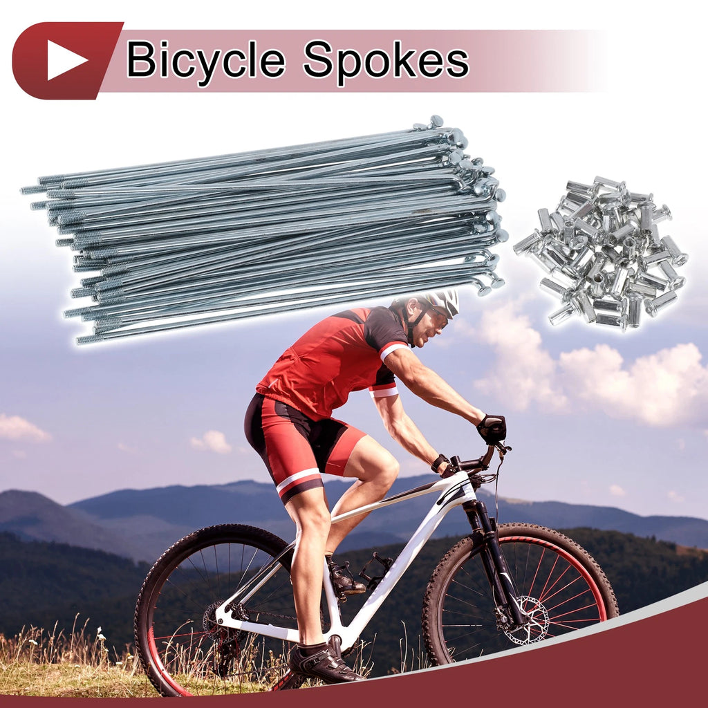 10G Bike Spokes 165mm Replacement Set for Bicycle Wheels (1990–2020)