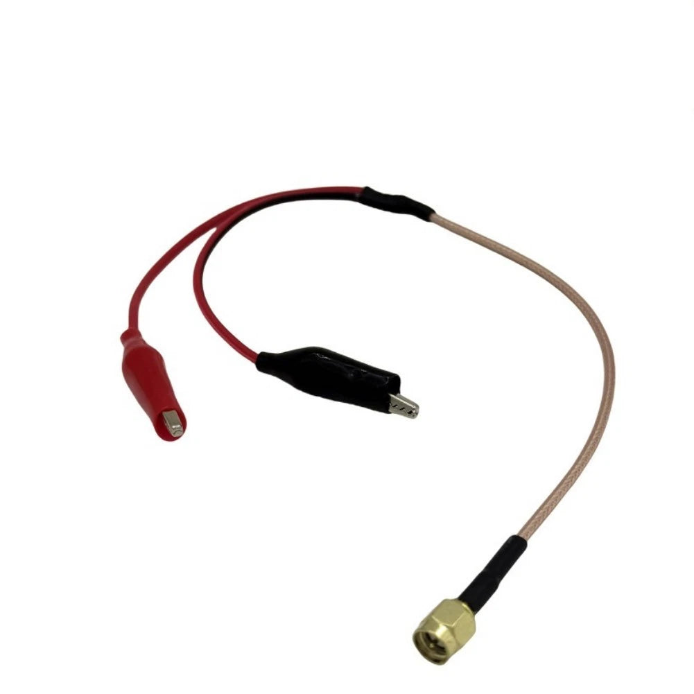 SMA Male to Alligator Grip RF Adapter Cable for Efficient Setup