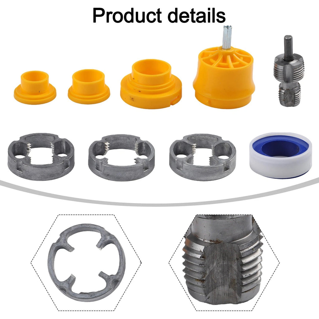4 Point and 6 Point PPR Water Pipe Threading Tool for PVC Pipes