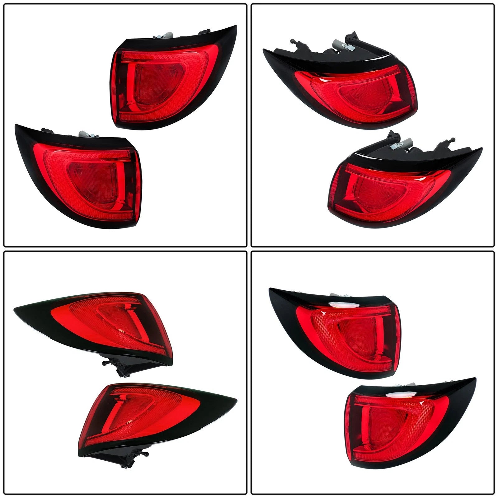 Tail Light Set for Chrysler Pacifica Voyager (2017–2021) Right+Left Halogen