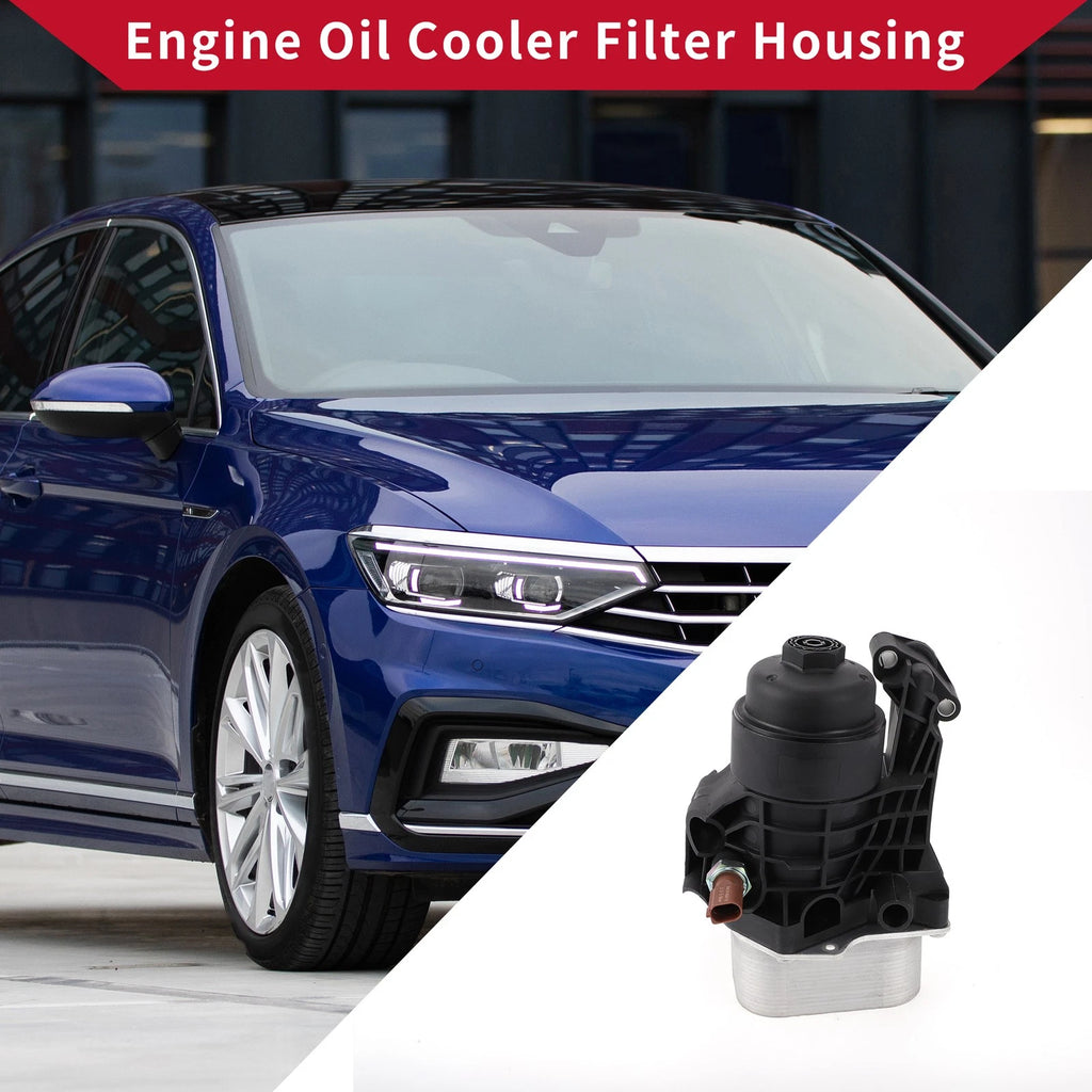 Engine Oil Cooler Filter Housing Replacement for Volkswagen Golf (2005–2014)