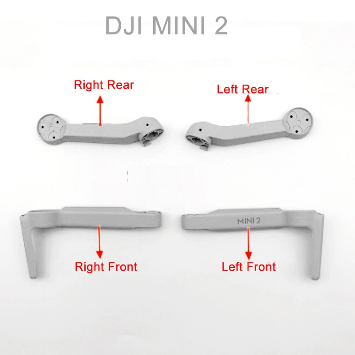 2X Arm Shell Covers for DJI Mavic Mini 2 (2020–2020)