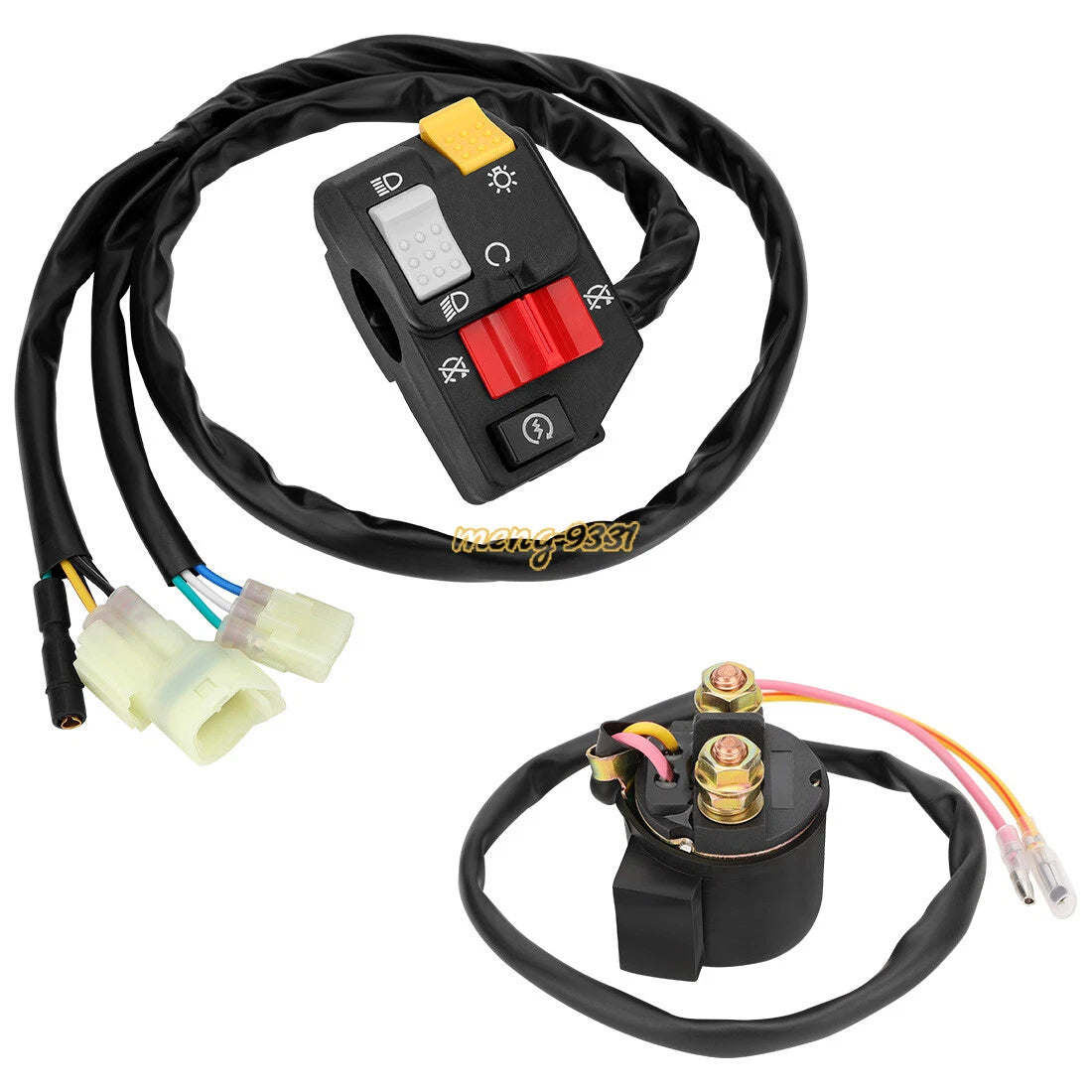 Handlebar Switch & Starter Relay for Honda Sportrax 250 TRX250EX (2006–2007)