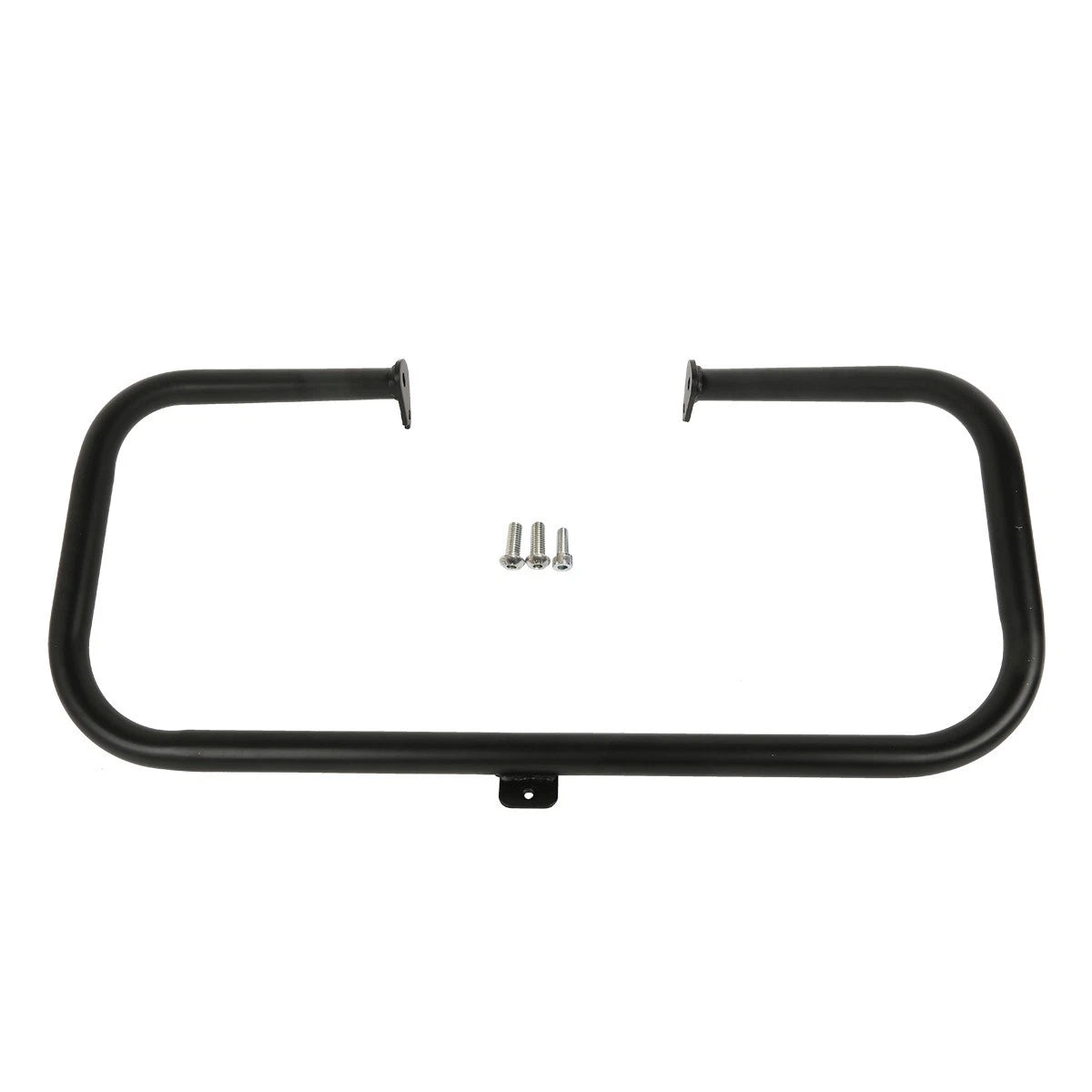 Engine Guard Highway Bar with Long Angled Footpegs for Harley Touring (1997–2008)