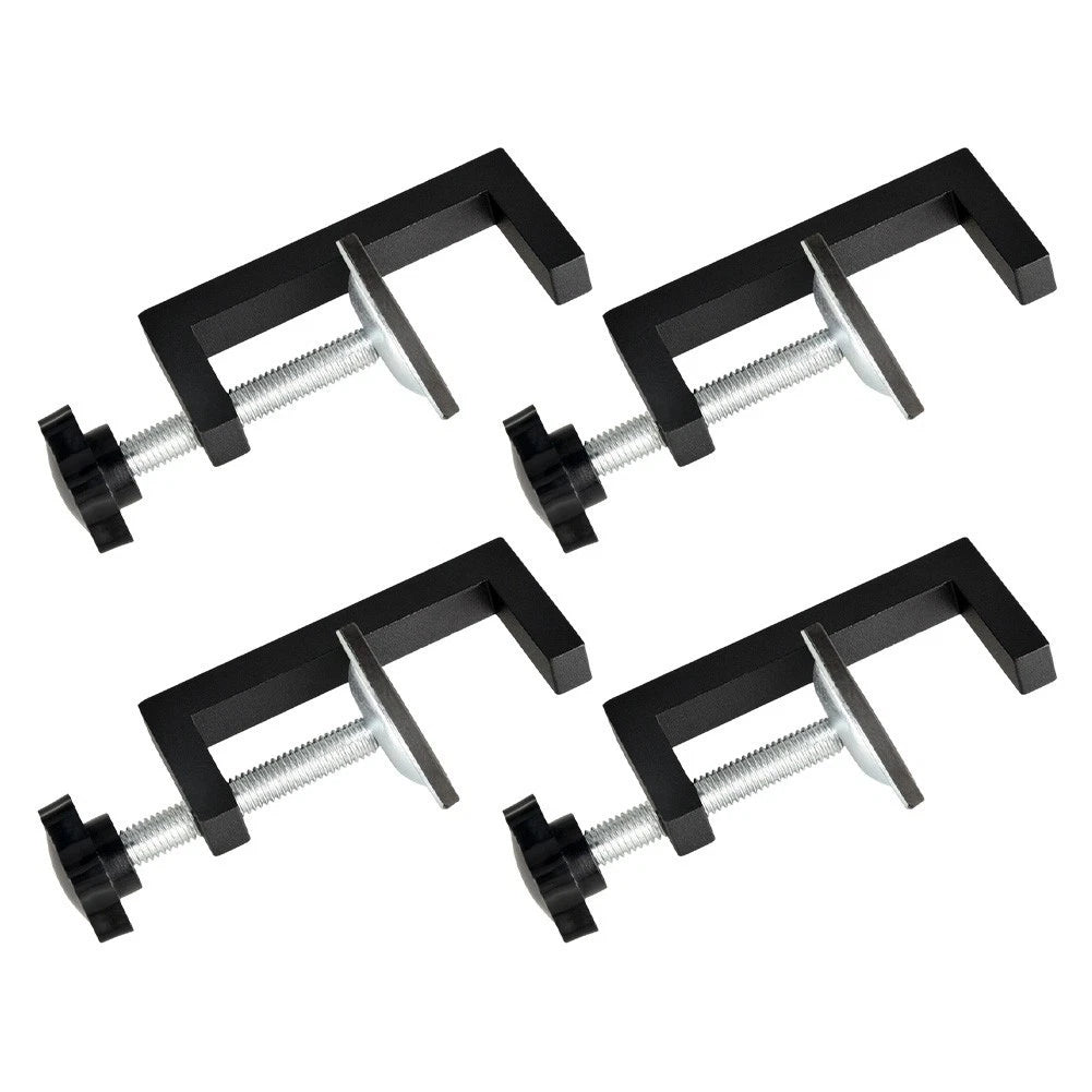 Set of 4 Small Gtype Clamps for Woodworking and Metal Projects