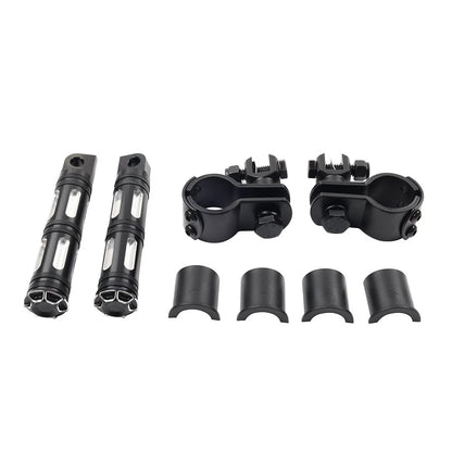 Engine Guard Bar Foot Pegs for Harley & Yamaha (25-32mm)