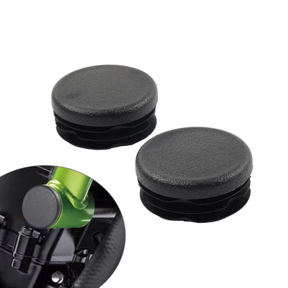 2X Frame Hole Cover Caps for Kawasaki Z650 Ninja650 (2017–2022)