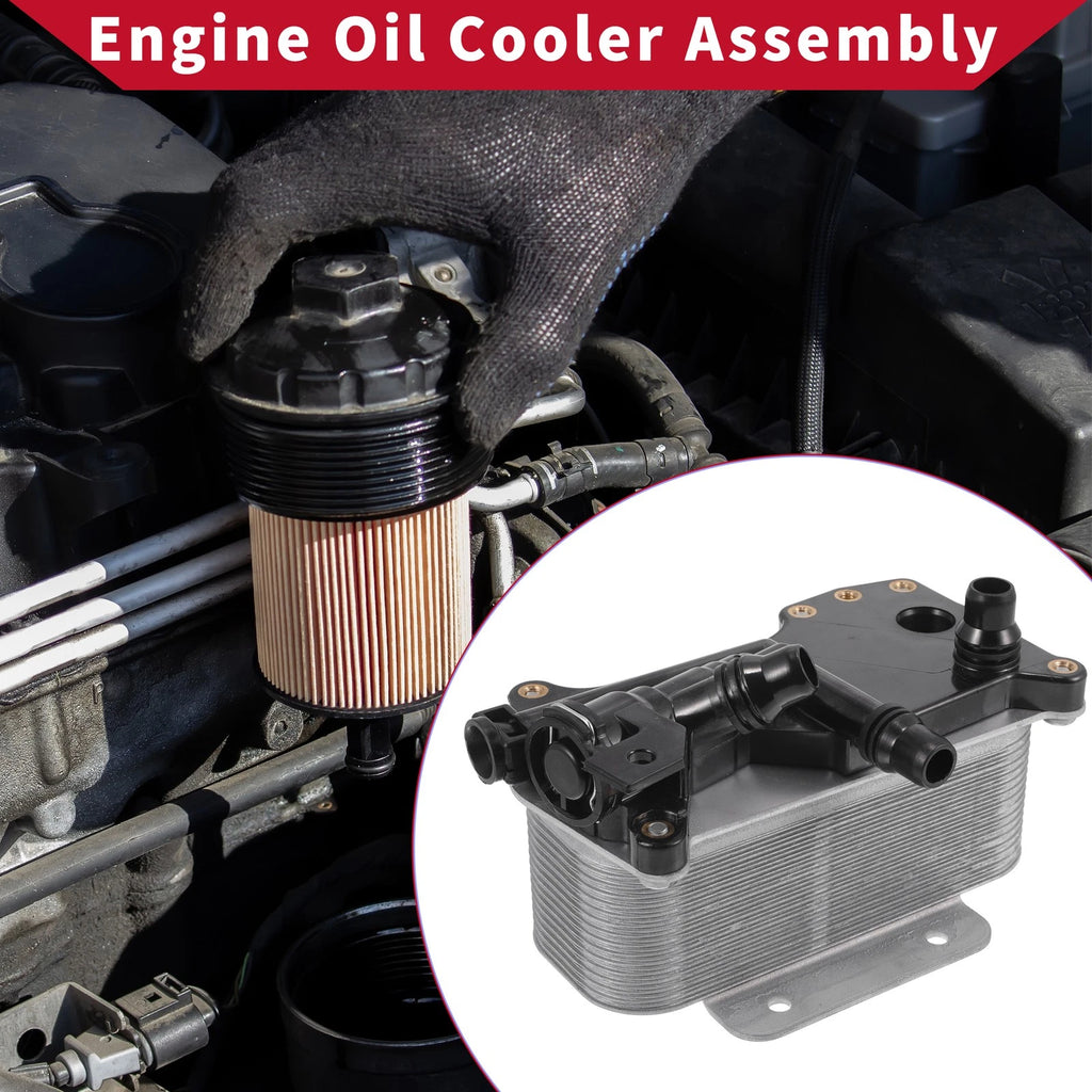 Engine Oil Cooler Filter Housing Replacement for BMW 528i (2008–2013)