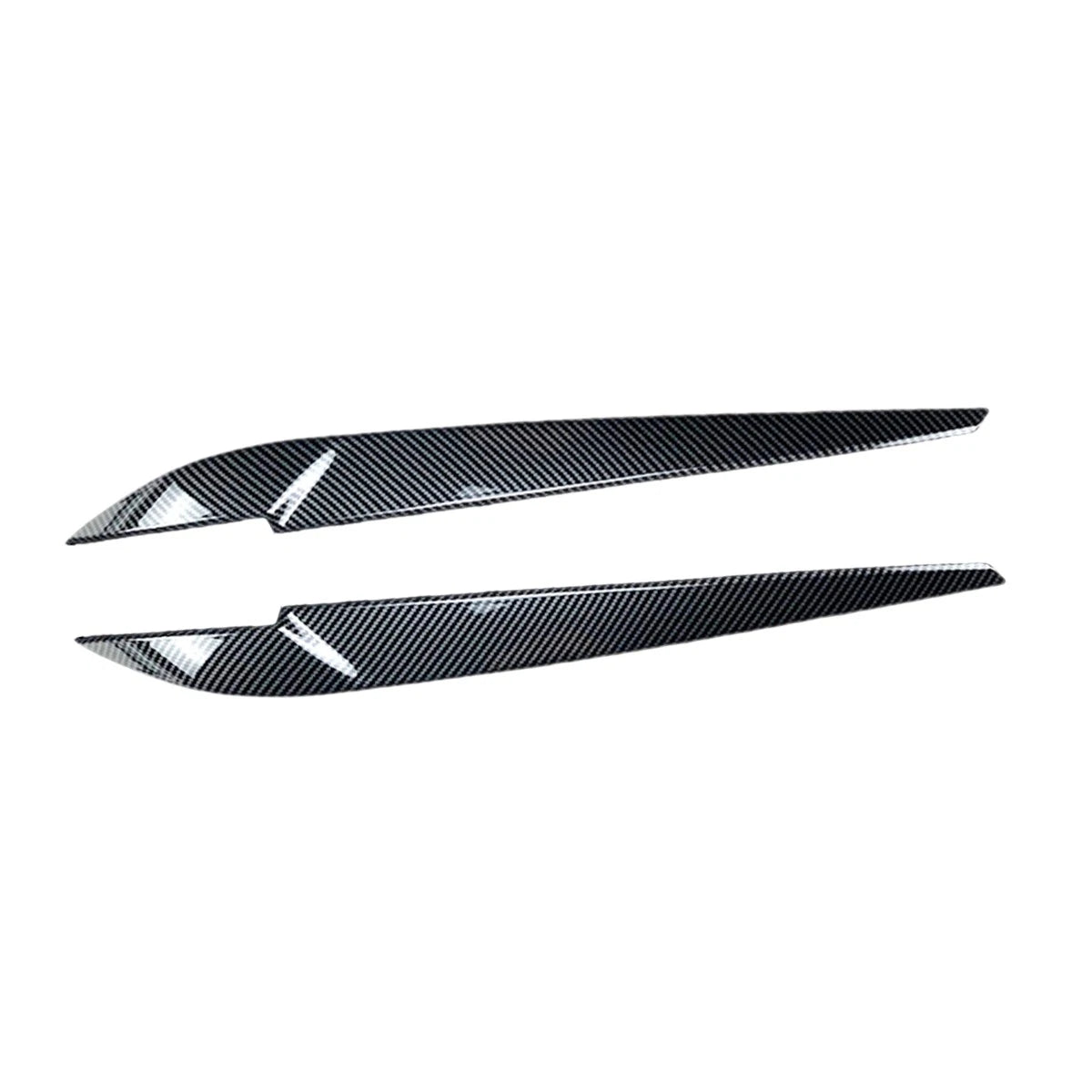 2X Headlight Eyelid Eyebrow Covers for BMW X5 X6 F15 F16 (2014–2018)