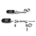 Streamliner Footpegs for 1.25" Highway Engine Guard (Fits )