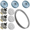 Deck Spindle with Pulley Belt Replacement for John Deere Z355R (2007–2019)