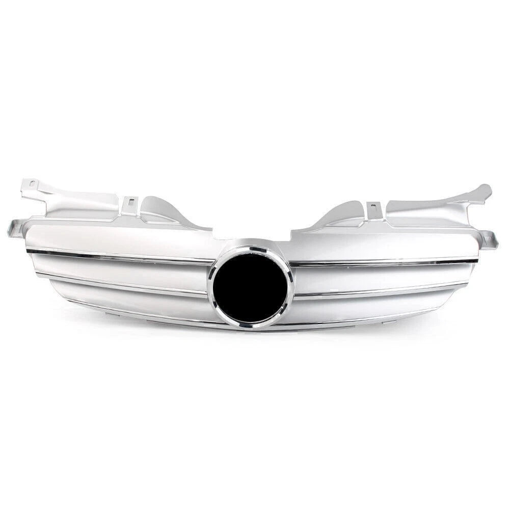 Front Grille Silver for Mercedes Benz SLK Class R170 (1998–2004)