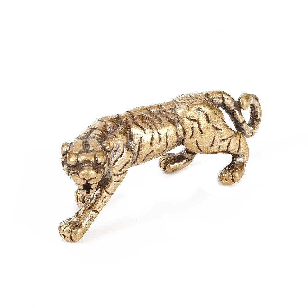 Ornaments for King of Beasts Retro Solid Brass Accessories