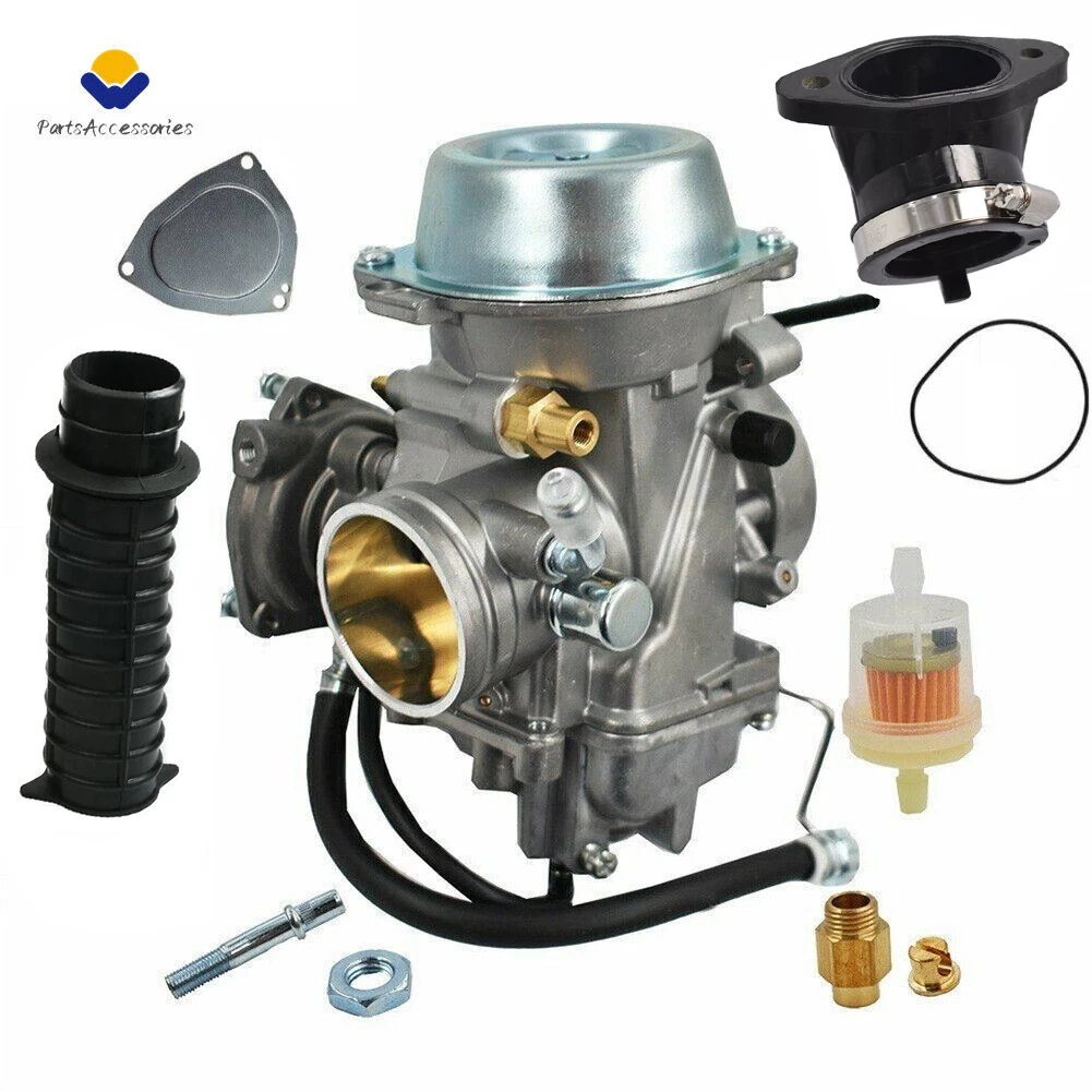 Carburetor & Intake Boot for Polaris Sportsman 500 HO (2006–2012) 3131742 3131567