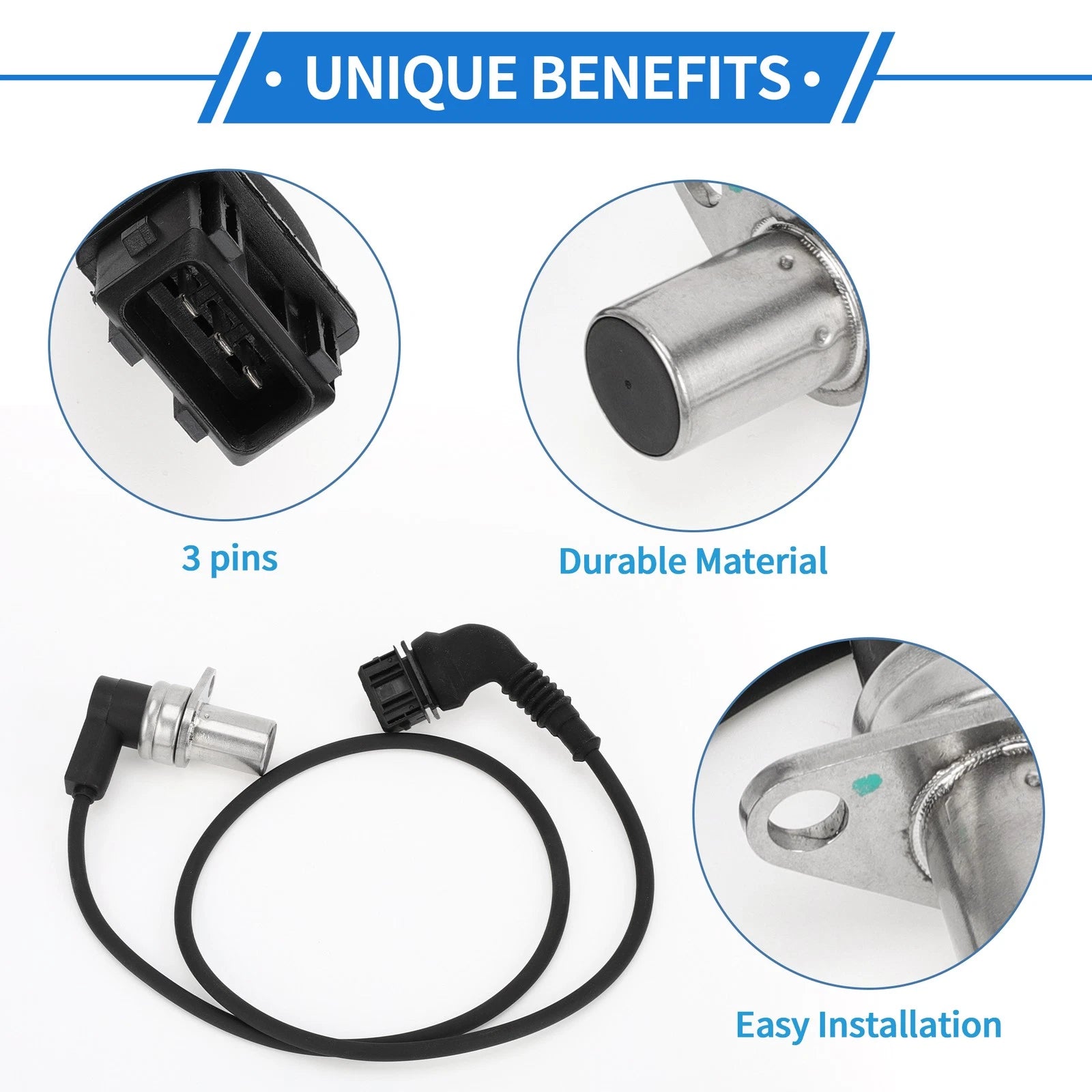 Crankshaft Position Sensor for BMW 3 Saloon E36 320i 1991-1998