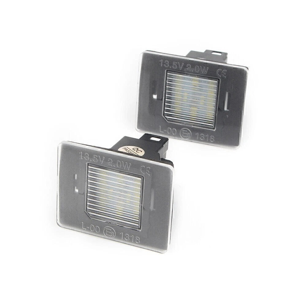 2X Canbus LED License Plate Lights for Mercedes GL ML GLK GLA GLC GLE Class