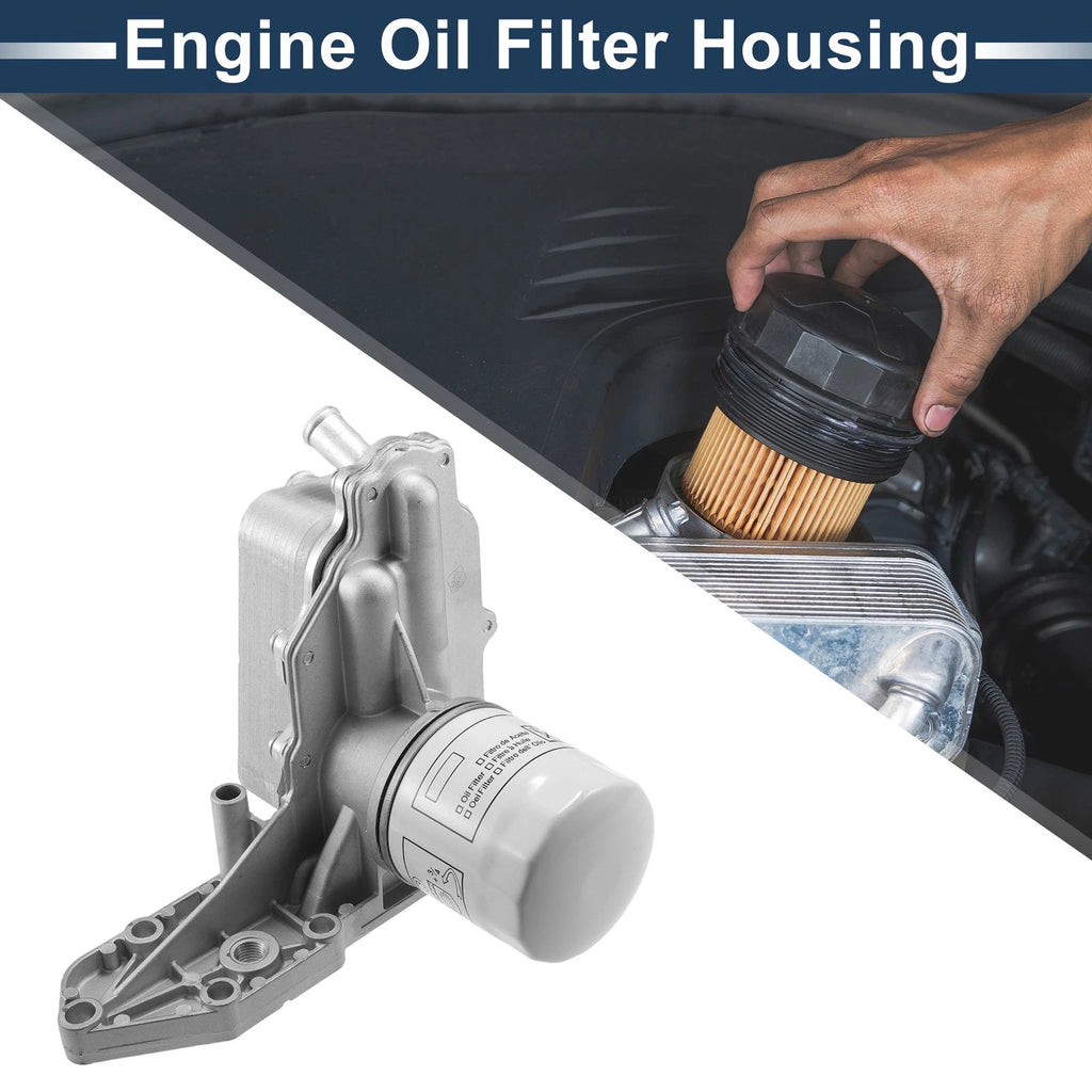 Engine Oil Cooler Filter Housing with Seals for Ford Transit (2014–2023)