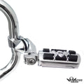 2.5" Chrome Foot Peg Kit for Harley Fat Boy