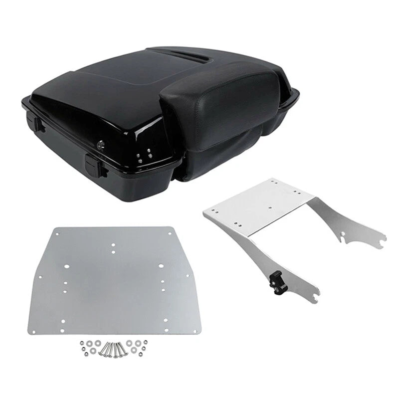 Razor Tour Trunk Backrest w/ Mount Plate for Harley Electra Glide (1997–2008)