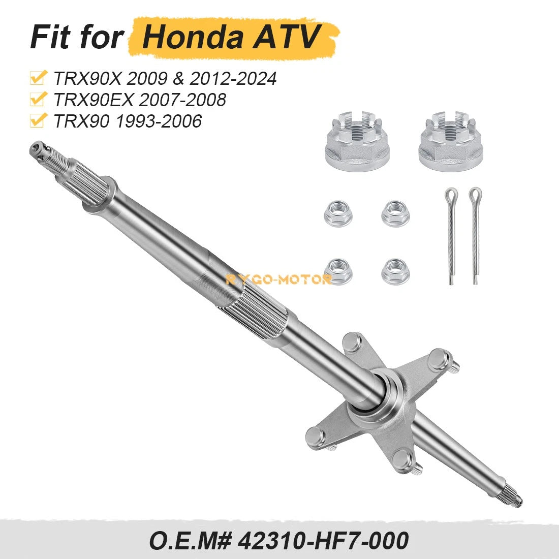 Rear Axle Shaft for Honda Sportrax 90 TRX90 (1993–2008) 42310-HF7-000