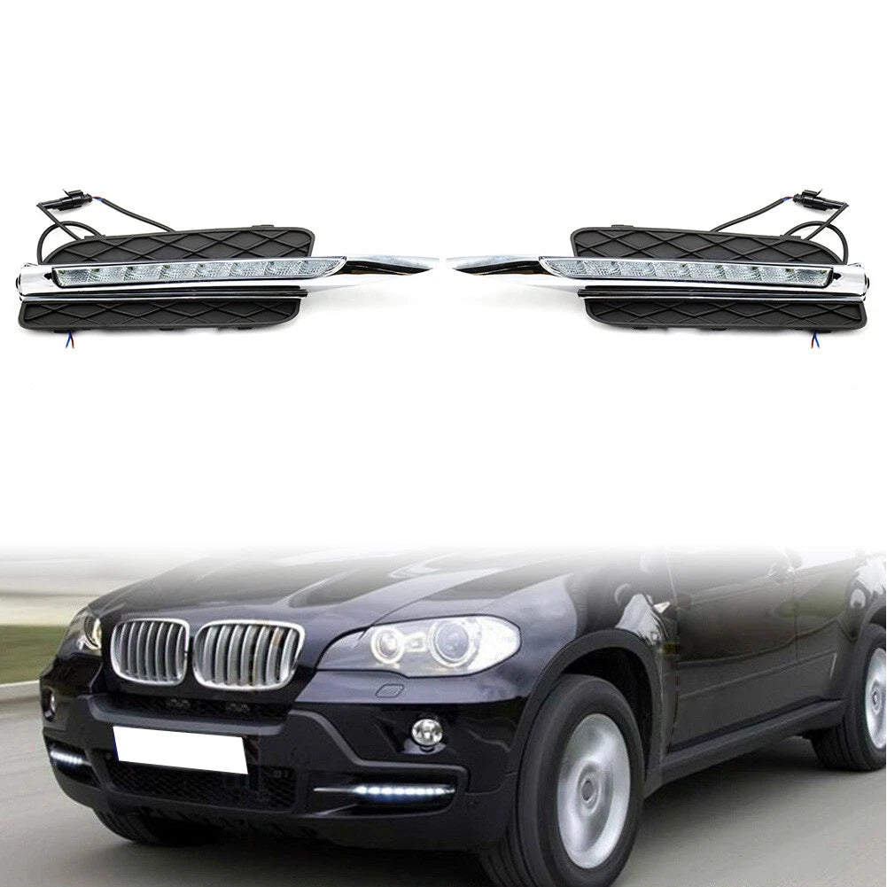LED DRL Daytime Running Lights for BMW X5 E70 (2007–2010)
