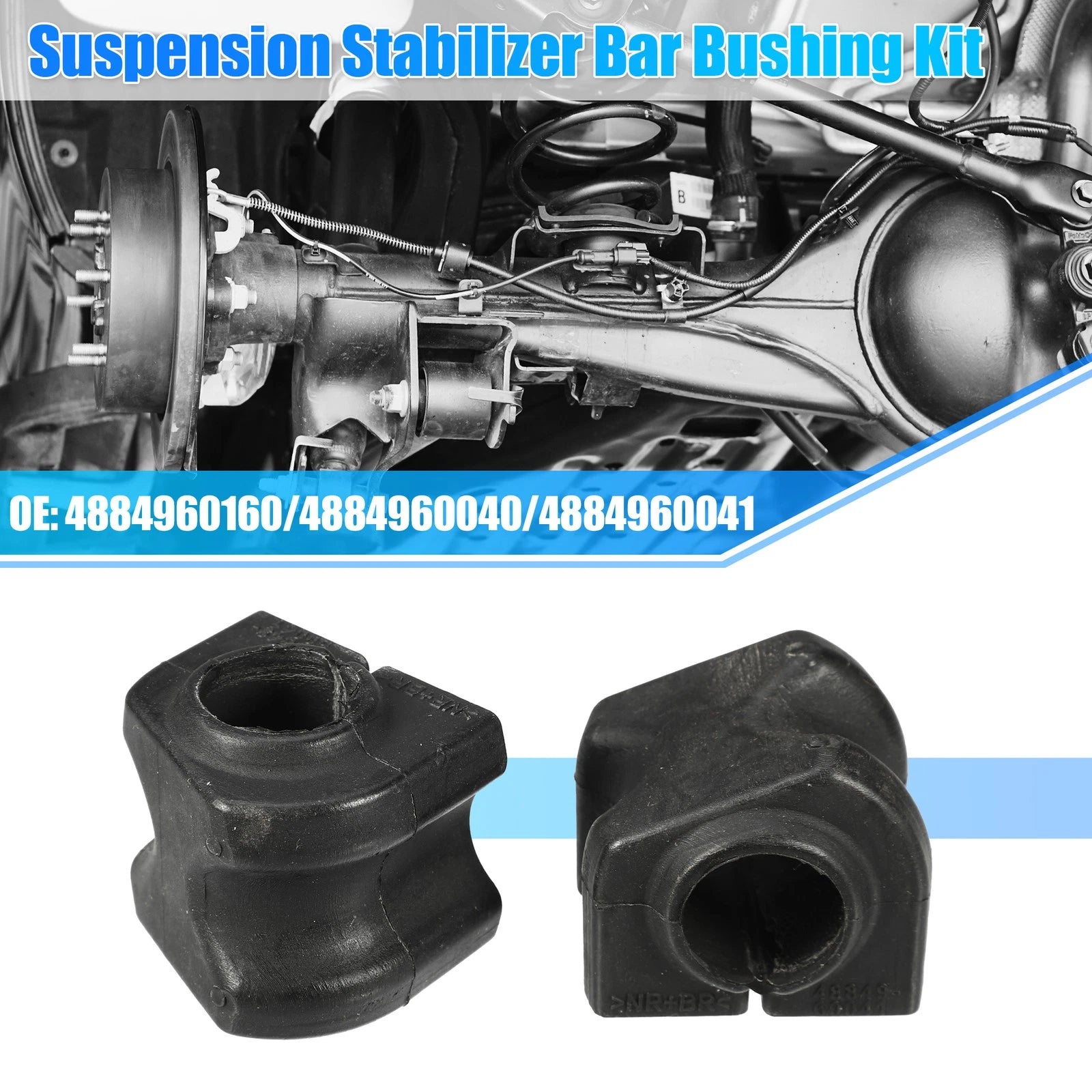 2pcs Suspension Stabilizer Bar Bushings Replacement for Toyota 4Runner (2010–2020)