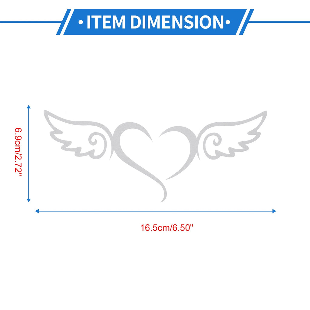 Reflective Bumper Decal for