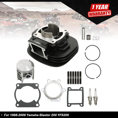 Top End Kit for Yamaha Blaster YFS200 (1988–2006) - Cylinder, Piston, Gasket