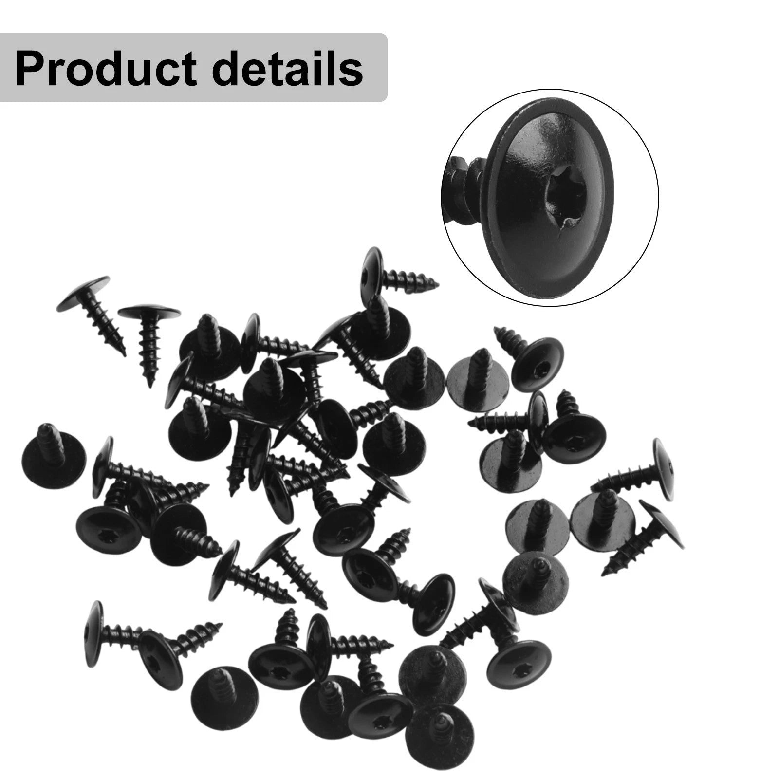 50pcs Torx Screws for Front Engine Cover Accessory (Car Model)