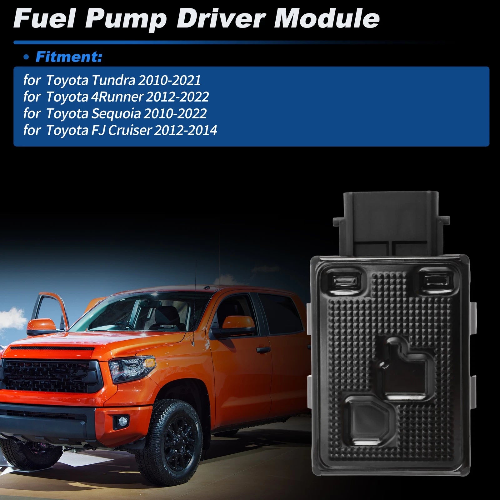 Fuel Pump Control Module for Toyota Tundra (2010–2021) OEM Replacement